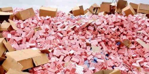 20-foot container full of Tramadol intercepted at Tema port