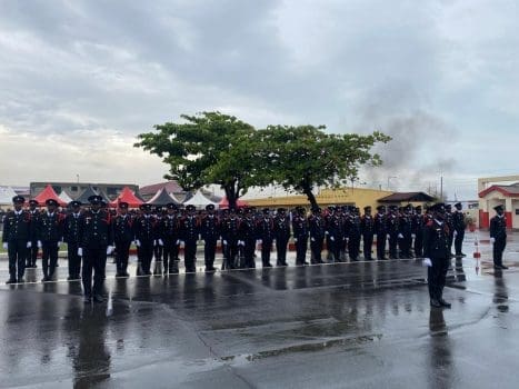 Fire service cadets