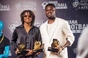 Ghana Football Awards,Thosmas Party,Arsenals,Doris Boaduwaa,
