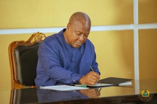 President John Dramani Mahama prisoners
