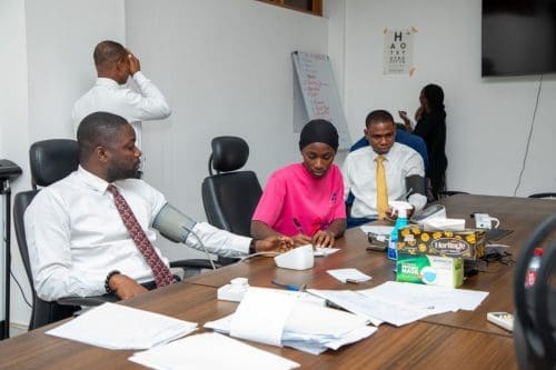 Prudential Bank,health screening