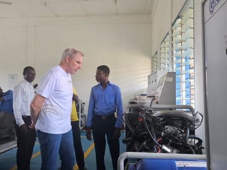 Stephen Blewett,, MTN Ghana CEO,