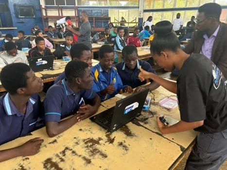 Mampong-Akuapem deaf students