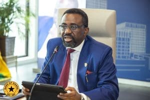 Borrowing costs policy BoG gold Asiama