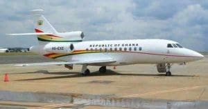 Presidential jet France Minority