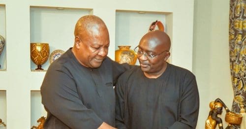 Bawumia Mahama console