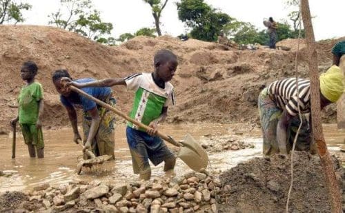 Child labour galamsey
