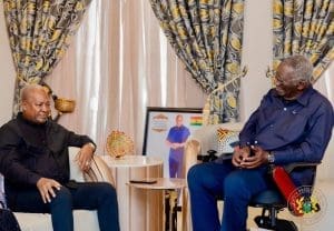 Kufuor with Mahama