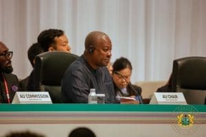 Mahama at Tokyo
