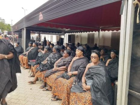 Funeral rites Asantehemaa