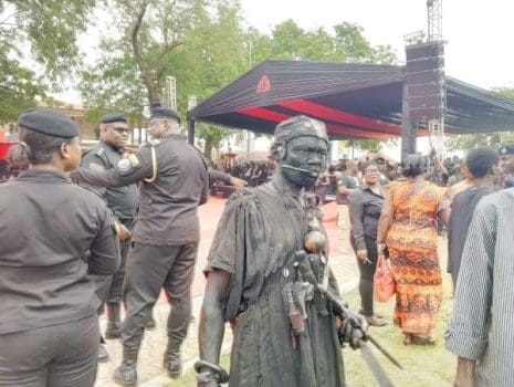 Funeral rites Asantehemaa