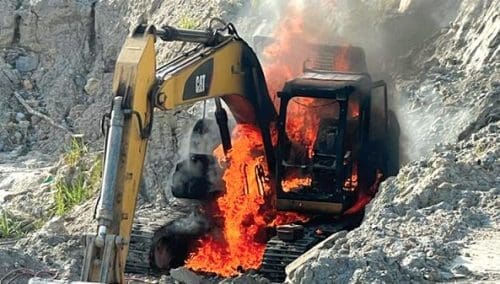 Galamsey excavators