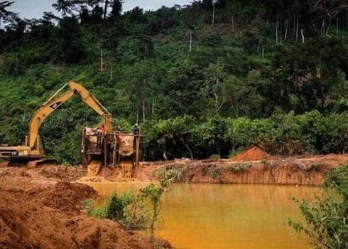 Galamsey pit
