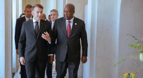 Mahama Macron France