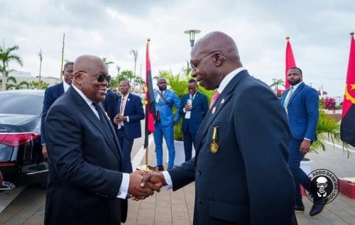 Nana Addo Angola