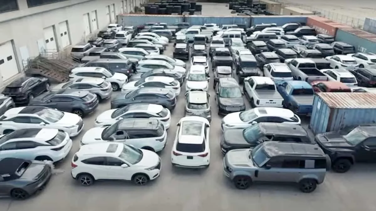 Stolen vehicles Canada