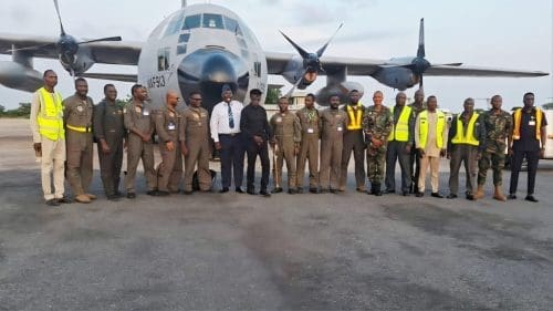 Ghana Nigerian aircraft