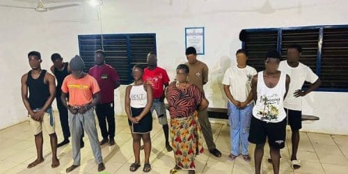 Arrested Tema