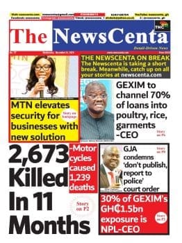 Newspapers, Ghana news, Headlines, Wednesday December 24,