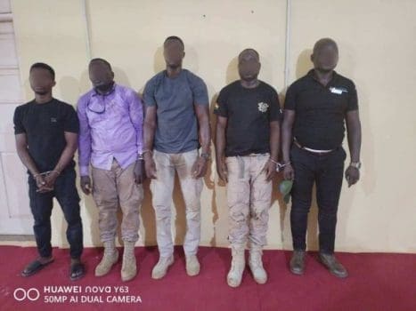 Five impersonating NAIMOS