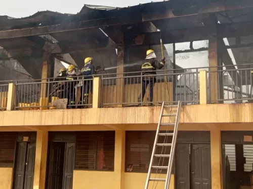 Dormitory fire NOBISCO