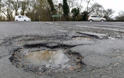 Councils Britain potholes