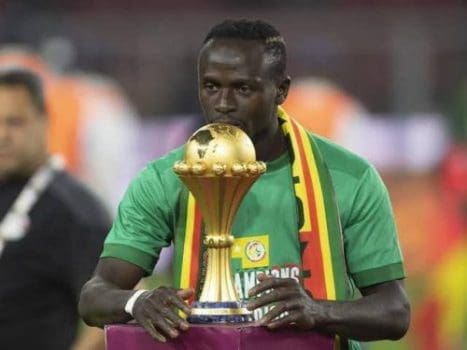 Sadio Mane of Senegal