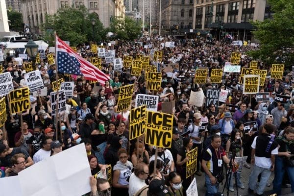 ICE protests U.S
