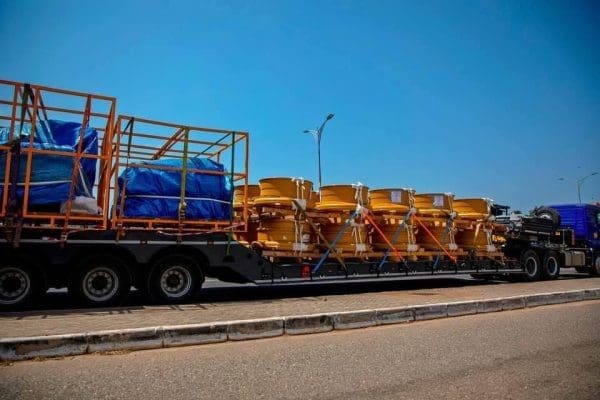 Gold Fields trucks