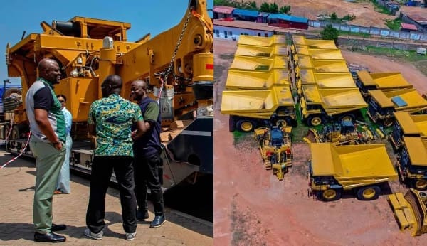 Gold Fields trucks