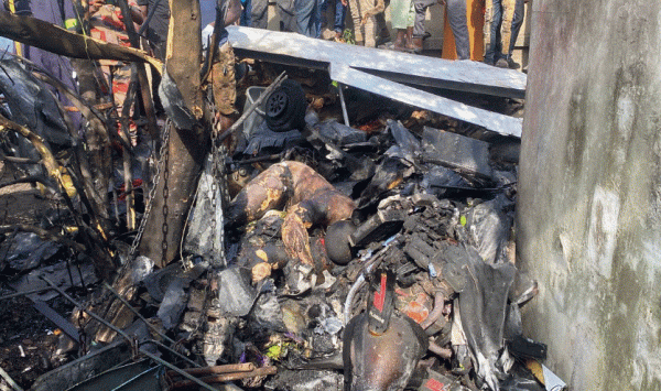 Helicopter crash Tema