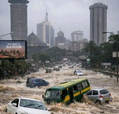 Severe flooding Kenya