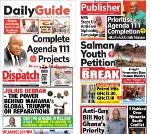 Newspapers, Ghana news, Headlines, Tuesday, March 31, 2026
