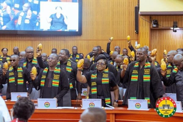 Minority cocoa Parliament