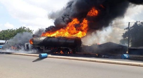 Petrol tanker Potsin