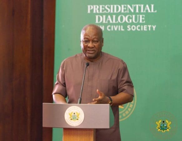 President Mahama CSOs
