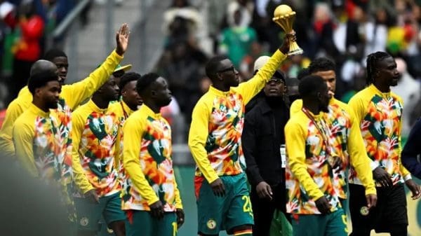 Senegal Afcon trophy