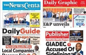 Newspapers, Ghana news, Headlines, Monday, April 20, 2026