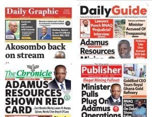 Newspapers, Ghana news, Headlines, Tuesday, April 28, 2026
