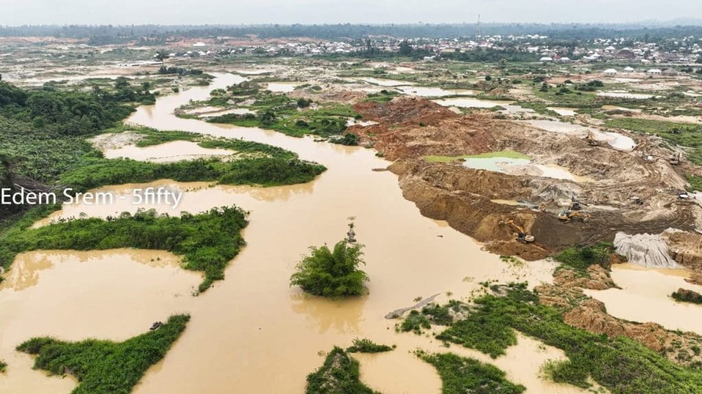 Galamsey slavery crime