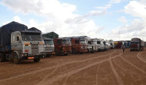 Trucks onions Nigeria