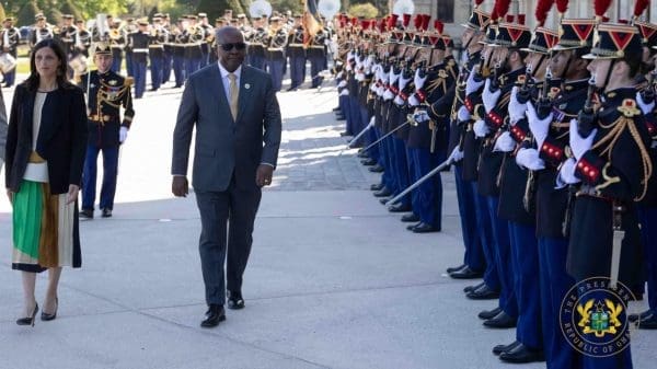 Mahama visit France