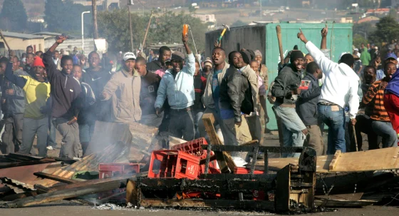 Xenophobic South Africa