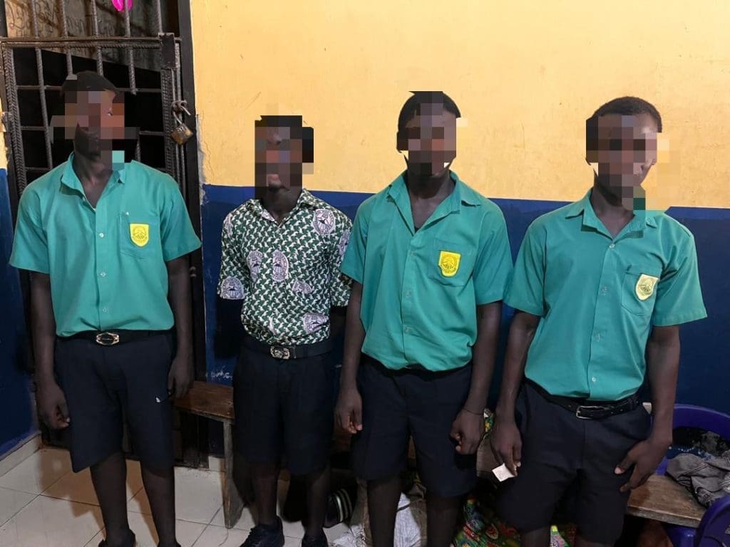 Ada students arrested