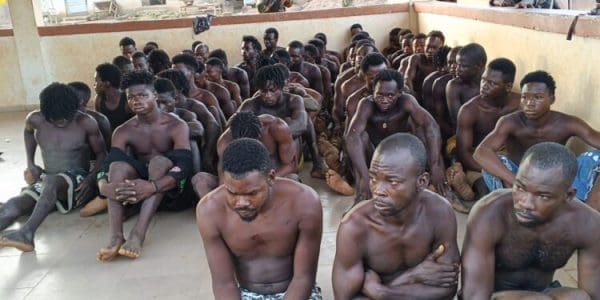NAIMOS suspected galamseyers