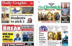 Newspapers, Ghana news, Headlines, Tuesday, May 5, 2026