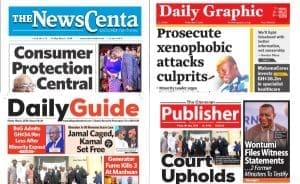 Newspapers, Ghana news, Headlines, Friday, May 8, 2026