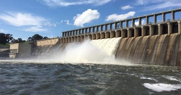 Spillage Weija Dam