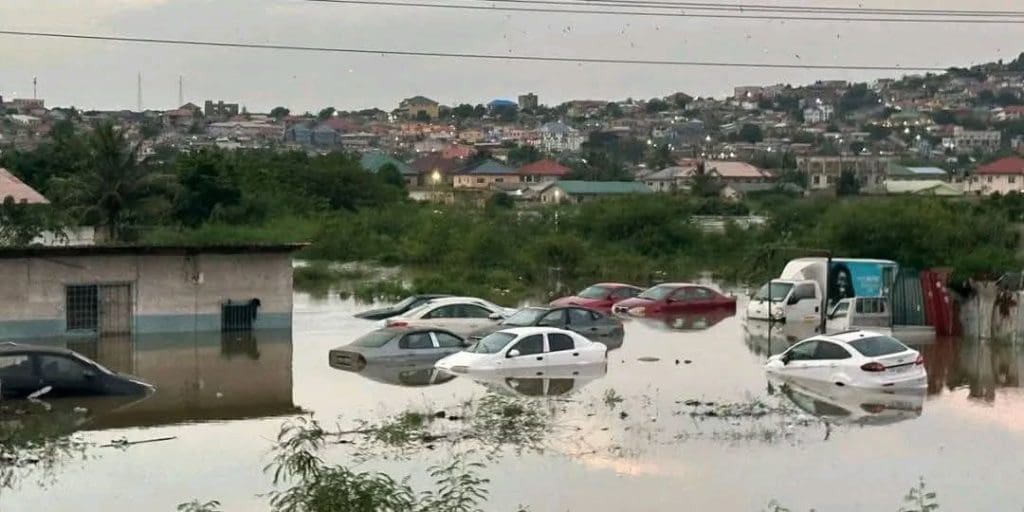 NADMO Weija flood
