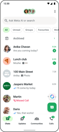 Testing WhatsApp Chat